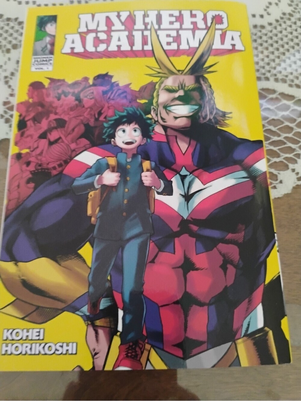 My Hero Academia Volume 1 by Kohei Horikoshi Manga Comic Book